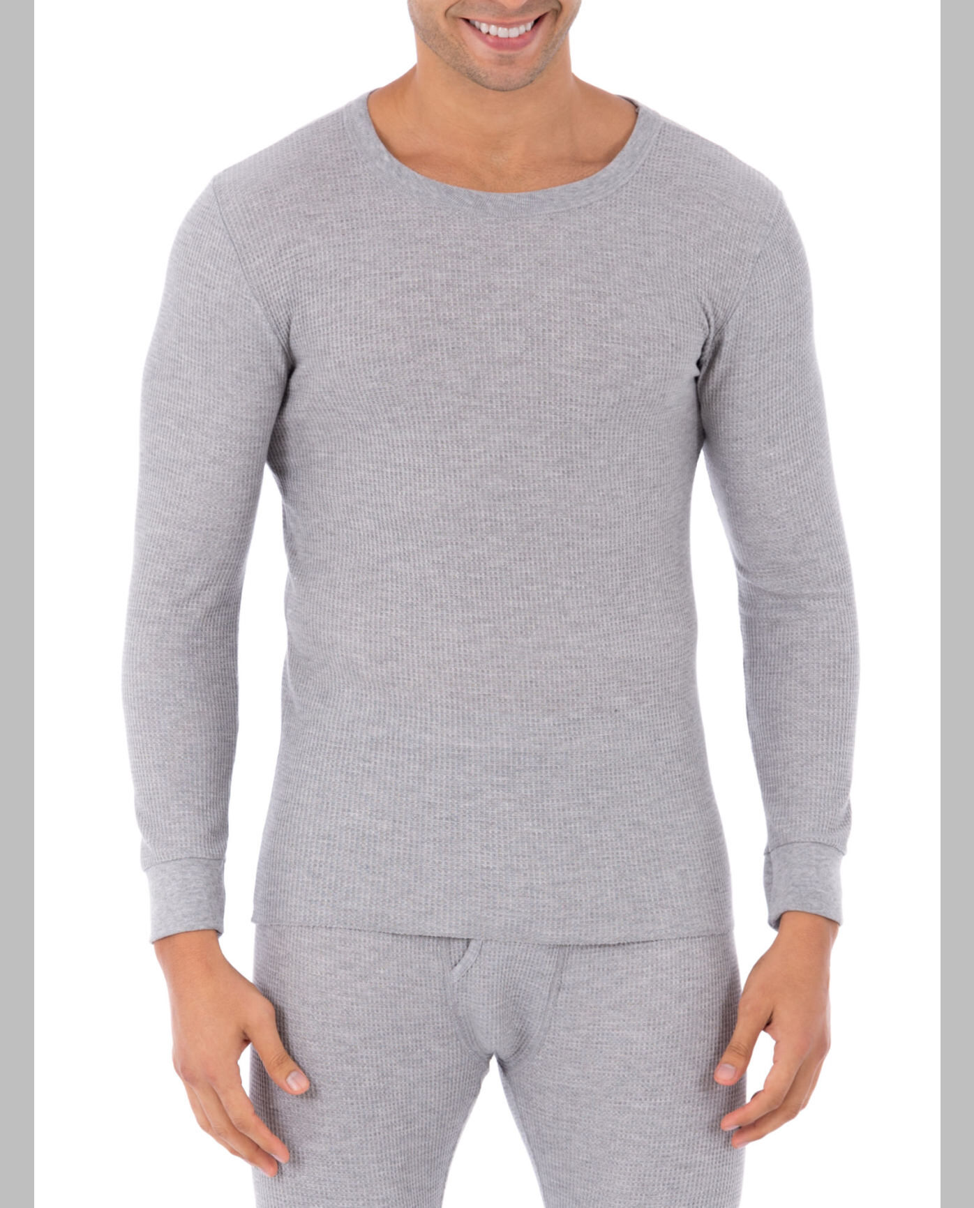 Fruit of the loom men's thermal crew online