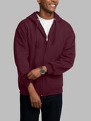 EverSoft®  Fleece Full Zip Hoodie Sweatshirt, Extended Sizes Maroon