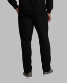 Men's Eversoft® Open Bottom Sweatpants, 2XL, 1 Pack Rich Black