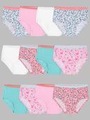 Toddler Girls' Eversoft® Brief Underwear, Assorted 12 Pack Assorted 1