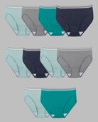 Women's Heather Hi-Cut Underwear, 10 Pack 