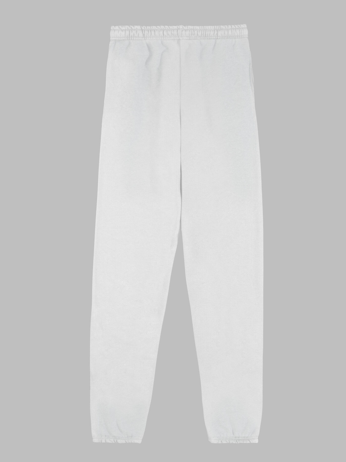 White elastic bottom sweatpants new arrivals