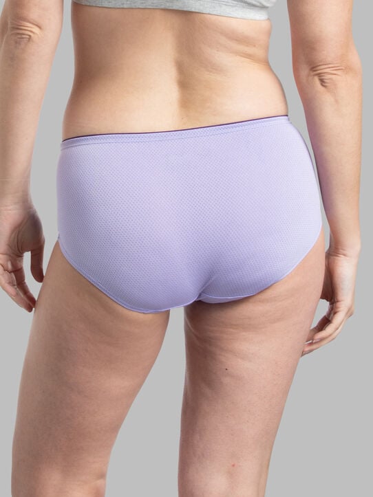 Women's Breathable Micro-Mesh Low Rise Brief Assorted 6+2 Pack Assorted