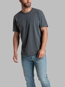 Fruit of the Loom Garment Dyed Crew T-Shirt Charcoal