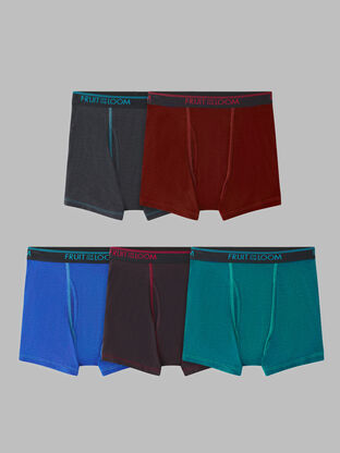Boy's Fashion Briefs Underwear (5 Pack) by Fruit of the Loom