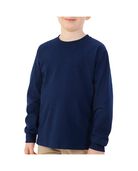 Boys' Long Sleeve T-Shirt, 1 Pack Navy