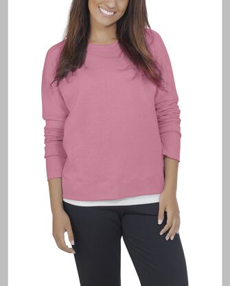 Women's Essentials Long Sleeve French Terry Top, 1 Pack 