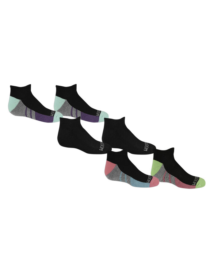 Girls Low Cut Socks Pair 6 Pack Size 10 5 4 Fruit