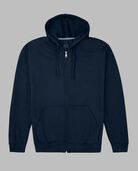 Eversoft® Fleece Full Zip Hoodie Sweatshirt, Extended Sizes Navy
