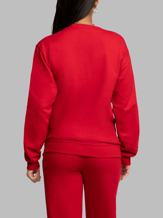 EverSoft®  Fleece Crew Sweatshirt Red