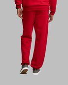 Eversoft® Fleece Elastic Bottom Sweatpants, Extended Sizes Red
