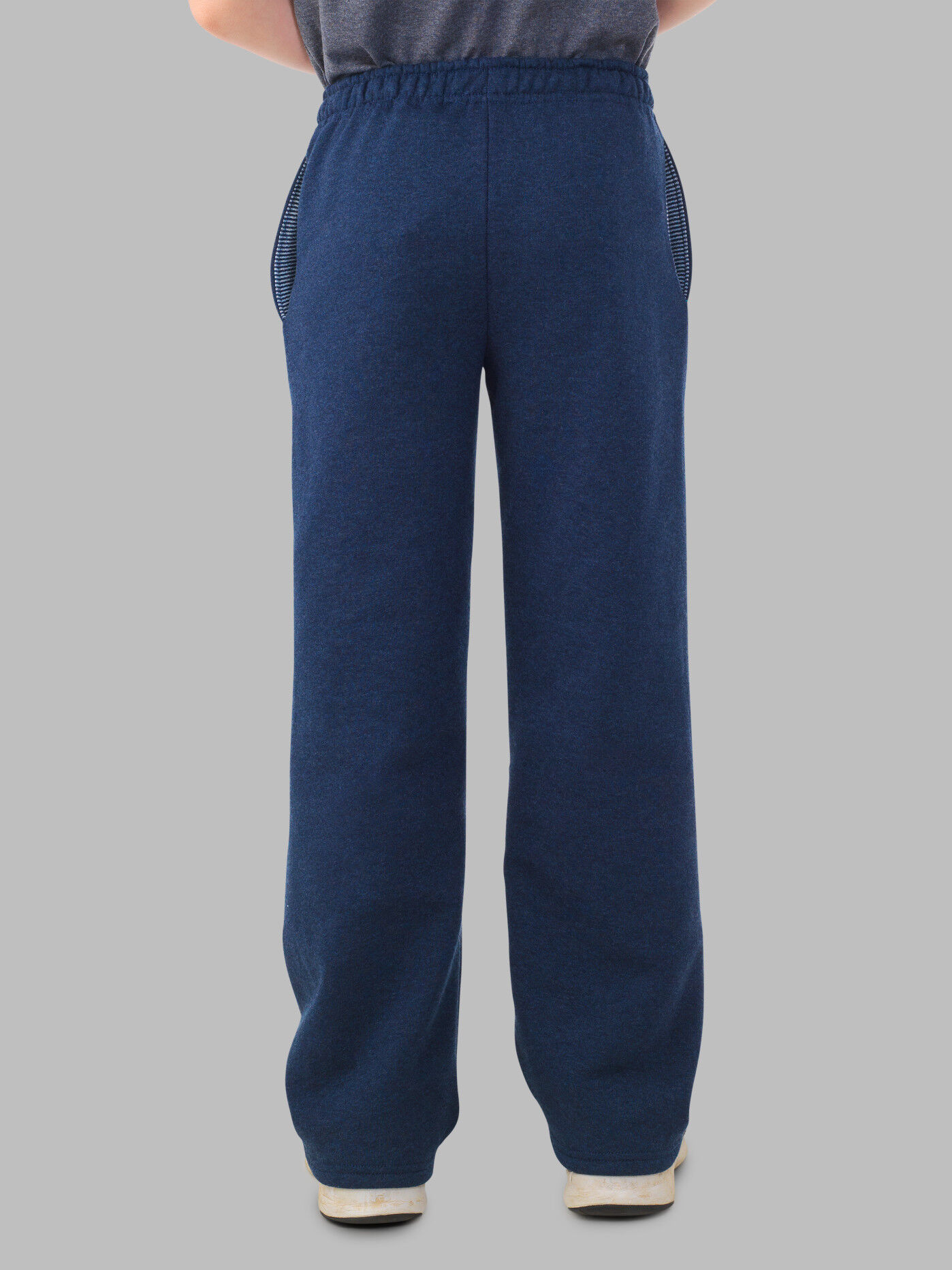 Boys open leg on sale sweatpants