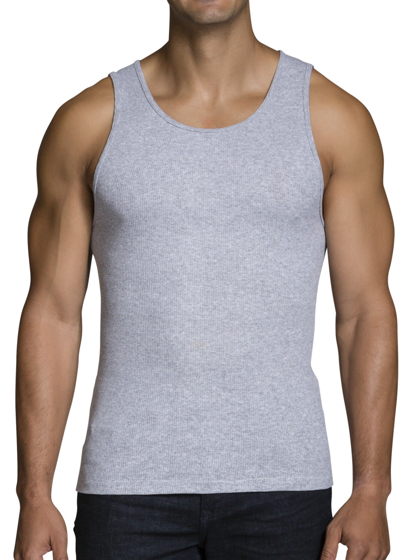 Fruit of the loom tank tops black