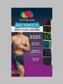 Men's 360 Stretch Max Flex Zones Boxer Brief​ ASST