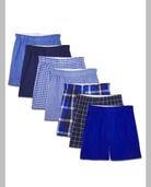 Boys' Tartan Plaid Boxers, Assorted 7 Pack ASSORTED