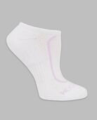 Women's CoolZone® No Show Socks Assorted White, 6 Pack, Size 4-10 ASSORTED WHITE