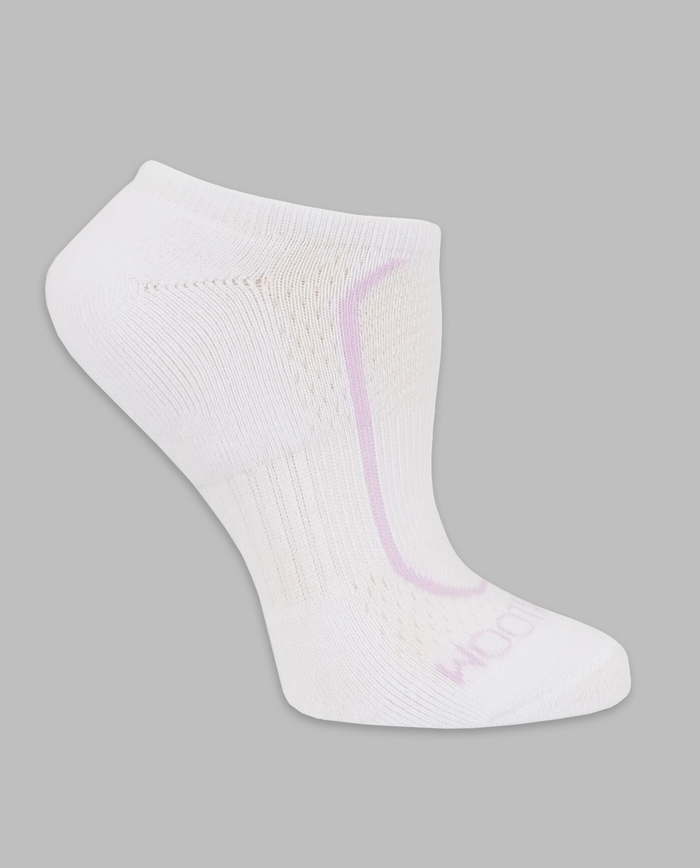 Women's CoolZone® No Show Socks Assorted White, 6 Pack, Size 8-12 ASSORTED WHITE