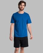 Men’s Eversoft® Short Sleeve Crew T-Shirt, Extended Sizes 2 Pack LIMOGES