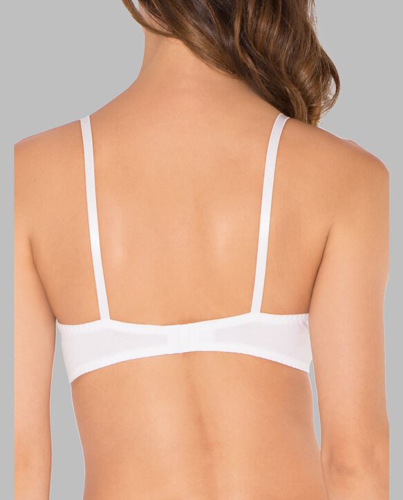 Women's T-Shirt Bra, 2 Pack HEATHER GREY/ WHITE