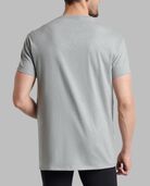 Men's Premium Undershirt, Black and Grey 4 Pack Black and Gray