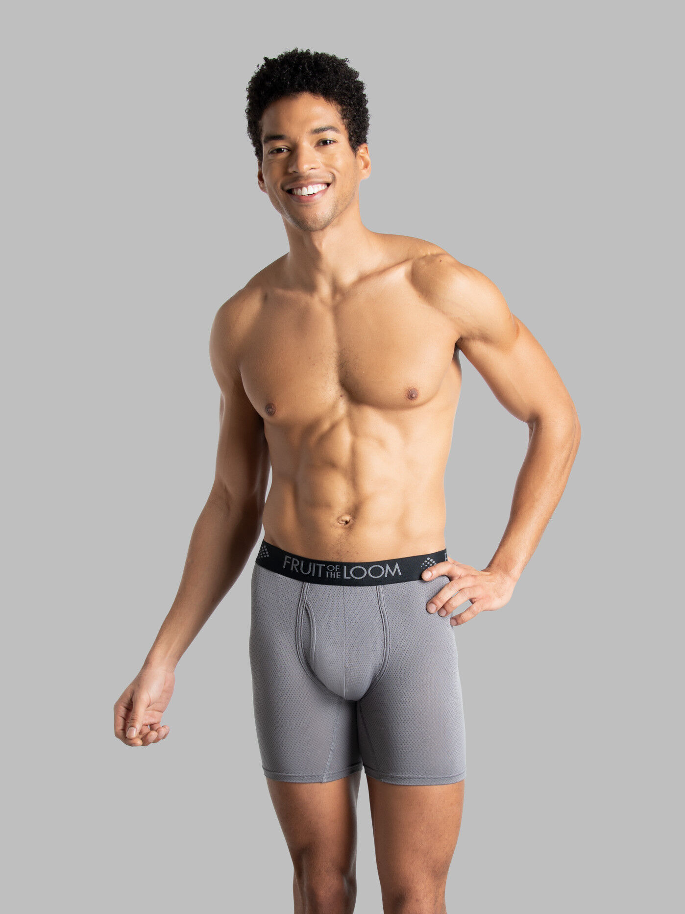 Men s Breathable Micro Mesh Friction Guard Pouch Boxer Briefs