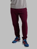 Men's Eversoft® Fleece Jogger Sweatpants, 2XL Maroon