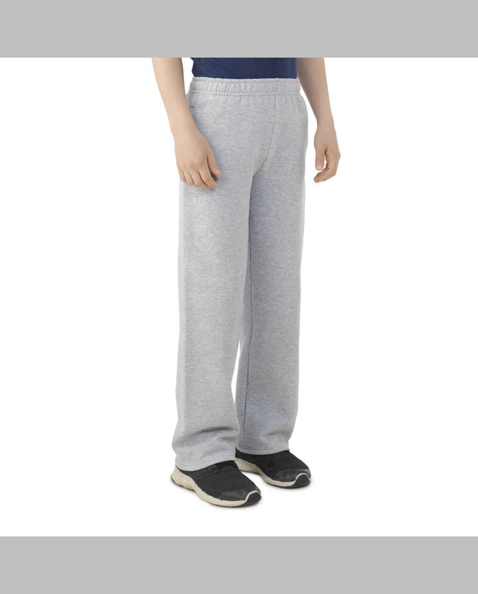 Boys Fleece Open Bottom Sweatpants 1 Pack Fruit