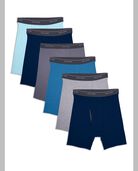 Men's Eversoft® CoolZone® Fly Boxer Briefs, Assorted 6 Pack ASSORTED