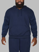 Big Men's Eversoft®  Fleece Pullover Hoodie Sweatshirt Blue Cove