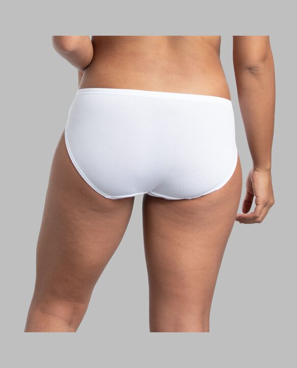 Women's Breathable Micro-Mesh Bikini Underwear, 6 Pack ASSORTED