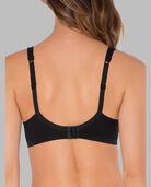 Women's Cotton Stretch Extreme Comfort Bra, 2-Pack SAND/ BLACK