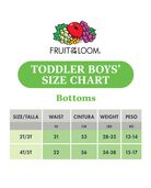 Toddler Boys' EverSoft Print and Solid Boxer Brief, 10 Pack ASSORTED