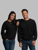 Eversoft® Fleece Crew Sweatshirt, Extended Sizes Black