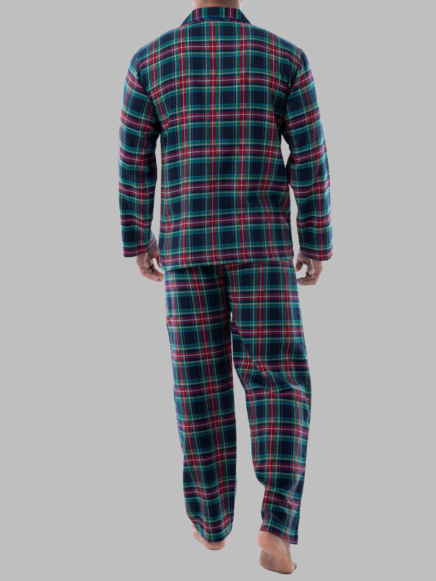 Men's 2 new arrivals piece flannel pajamas