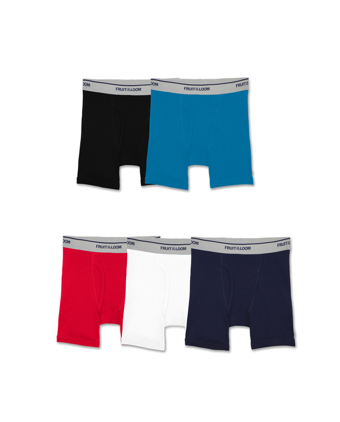 Toddler Boys Assorted Boxer Briefs 5 Pack Fruit