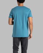 Crafted Comfort Artisan Tee™ Crew T-Shirt  Neptune Blue