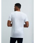 BVD Men's Ultra Soft Crew Undershirt, 3 Pack WHITE