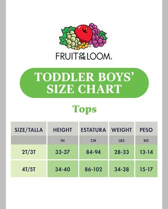 Fruit of the Loom® Toddler Boys' 10pk Tanks - White 