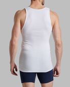 Men's Premium A-Shirt, White 4 Pack White
