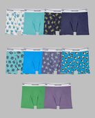 Toddler Boys' Eversoft® Boxer Briefs, Assorted Print 10 Pack ASSORTED