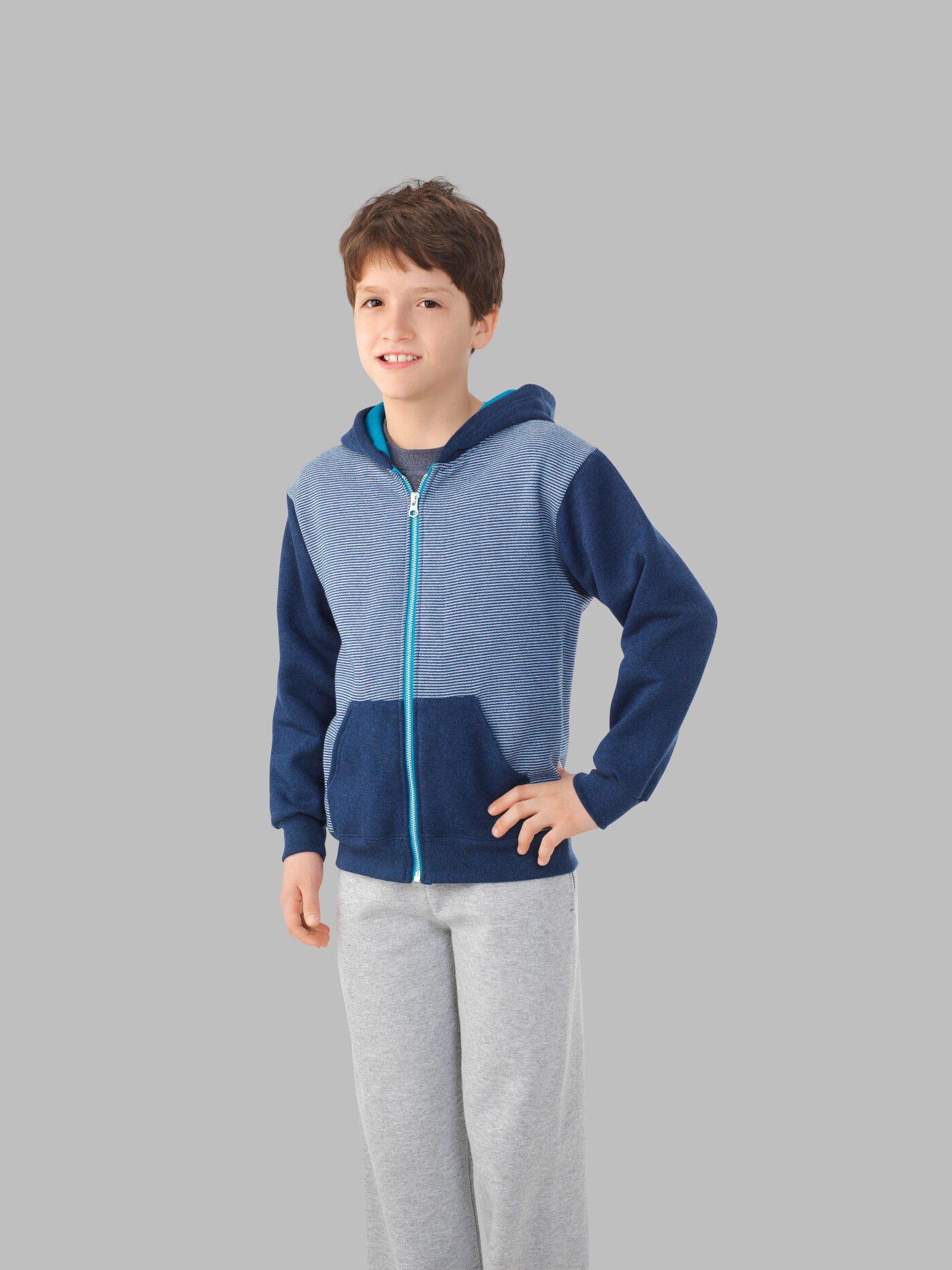Kids zip sale up fleece