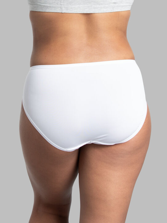 Women's Microfiber Hi-Cut Panty, Assorted 12 Pack