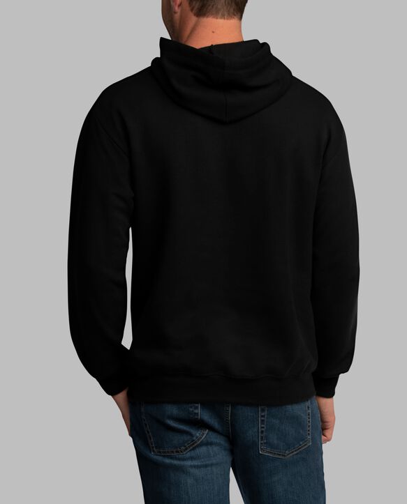 Eversoft® Fleece Pullover Hoodie Sweatshirt, Extended Sizes Black