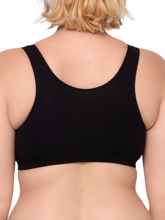 Women's Tank Style Sports Bra, 3 Pack BLACK/HEATHER GREY/CHARCOAL