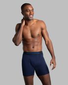 Men's Premium Breathable Cotton Mesh Assorted Boxer Briefs, Assorted 3 Pack Assorted