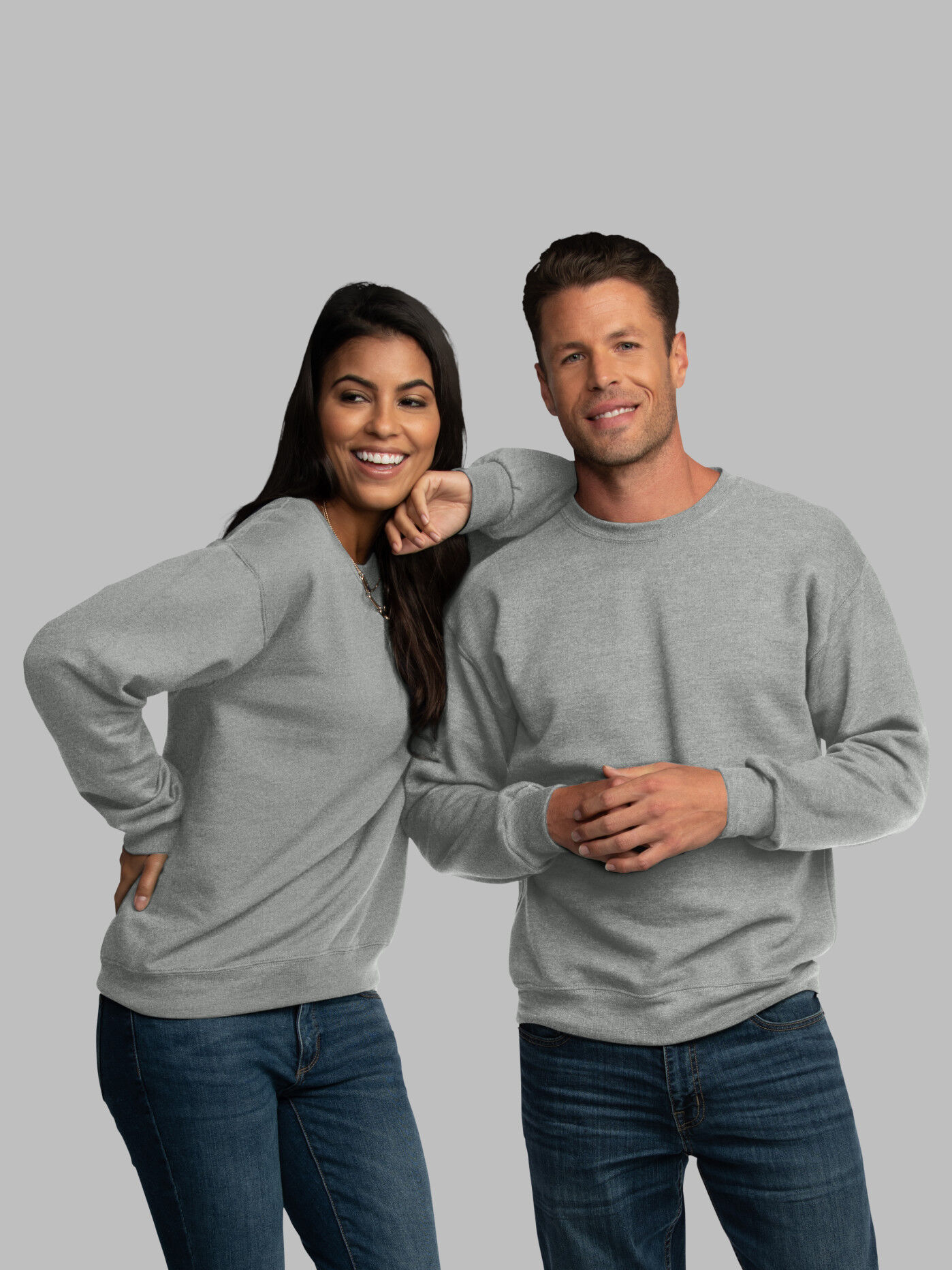 Fruit of the loom men's and big men's eversoft fleece crew sweatshirt cheap