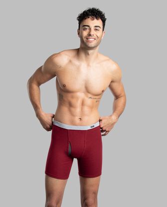 Men's EverSoft CoolZone® Covered Waistband Boxer Briefs, 5 Pack 