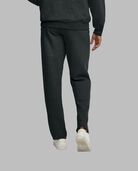 Men's Eversoft® Open Bottom Sweatpants, Extended Sizes Black Heather