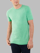 Big Men's EverLight™ Short Sleeve Raglan T-Shirt, 2XL, 2 Pack Lucky Green Heather