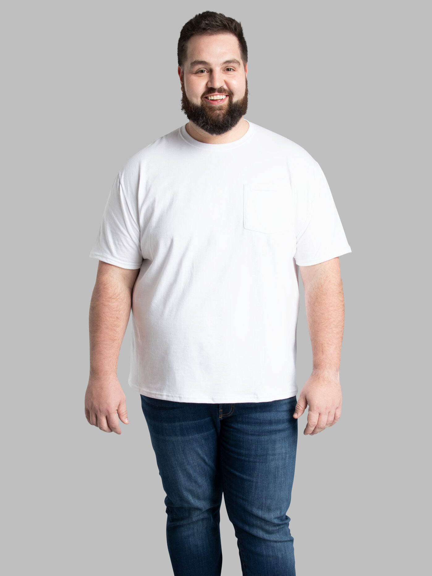 Big Men s Eversoft Short Sleeve Pocket T Shirt